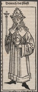 Henry the Fifth by M. & Pleydenwurff W. (d.1494) Wolgemuth