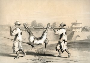 Sketch from the wall on the morning after the grand attack, China, c1860 by M and N Hanhart