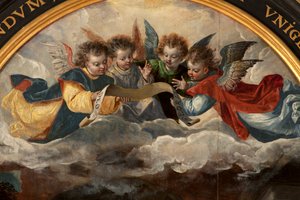Adoration of the Magi, Triptych, Central Panel, (Detail)