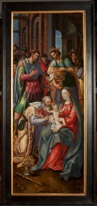 Adoration of the Magi, Triptych, Right Panel