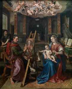 Saint Luke Painting the Virgin