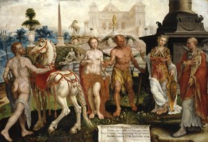 Momus Criticizes the Works of the Gods by Maarten van Heemskerck