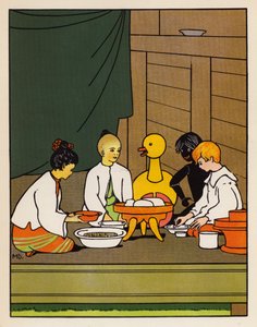 Mid-day rice by Mabel Dearmer