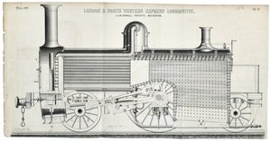 London and North Western Express Locomotive Plate 138