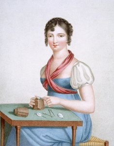 The Printmaker by Madame G. Busset Dubruste