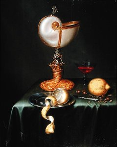 Still Life with a Nautilus Cup