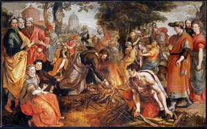 Saint Paul Bitten by a Viper