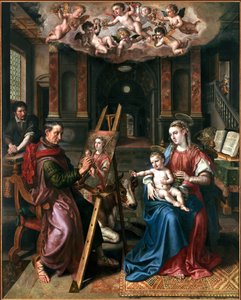 Saint Luke Drawing the Virgin