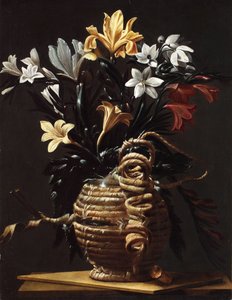 Fiasca con fiori, c. 1615-1620 by Maestro della fiasca di Forlì