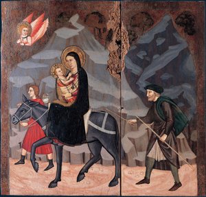 The Flight into Egypt, Second Half of 14th Century by Maestro di Campli