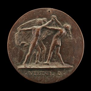 Truth Unveiled by Two Men (reverse)