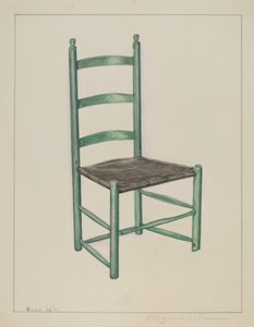 Ladder Back Chair - Called Jolting Chair