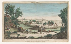 View of the River and the Island of Kourou by Maillet