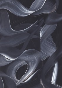 Fluid Monochrome Curves by Maira Ribena