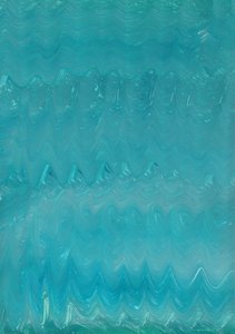 Fluid Teal Motion by Maira Ribena