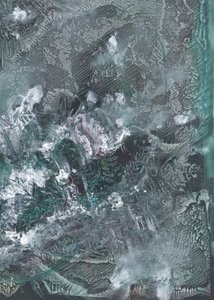 Frosted Winter Abstract