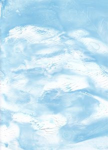 Soft Blue Abstract Flow