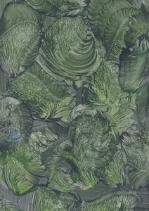 Swirling Forest Greens by Maira Ribena