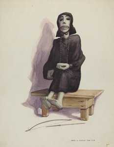 Figure of Death, c. 1937 by Majel G. Claflin