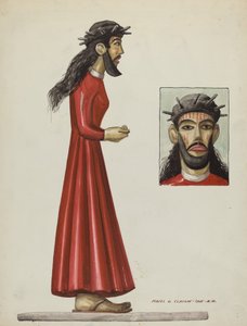 Santo Christo, c. 1937 by Majel G. Claflin