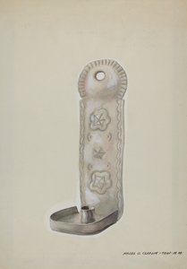 Tin Candle Sconce