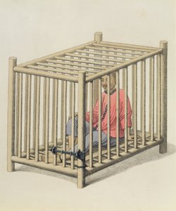 A Malefactor in a Cage, Plate 15 from 