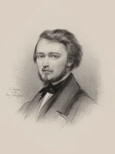 Portrait of the Violinist and Composer Hubert Léonard