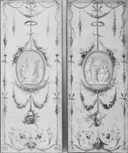 Decorative Panel, 18th century by Manner of Le Riche