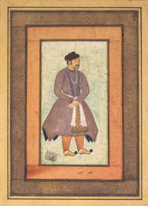 Portrait of Akbar the Great, Mughal Emperor by Manohar
