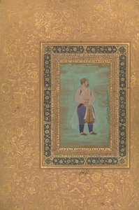 Portrait of Prince Danyal, Folio from the Shah Jahan Album (recto)