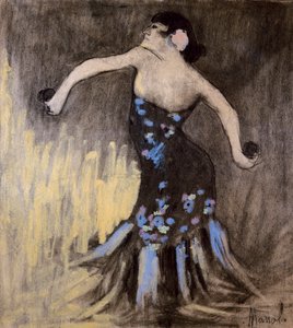 Flamenco dancer by Manuel Martinez Hugue Manolo