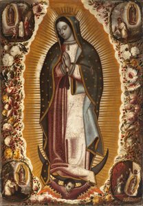 Virgin of Guadalupe by Manuel de Arellano