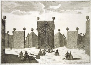 The Topiary Gardens, from Delights of the Villa Castellazzo, by Domenico Felice Leonardi