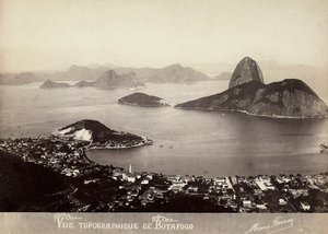 View of Botafogo, Brazil by Marc Ferrez