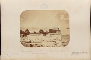 View from the Northern End of the Reef of Pernambuco Taken from the Fort of Brum by Marc Ferrez