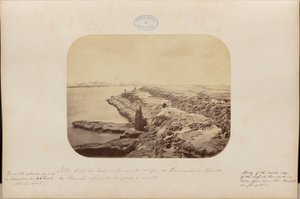 View from the Interior Side of the Reef of Pernambuco Taken from Barreta Looking North by Marc Ferrez