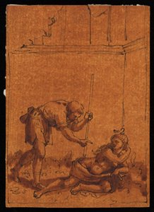 Cymon and Iphigenia by Marcantonio Raimondi