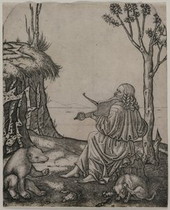Orpheus Charming the Animals by Marcantonio Raimondi