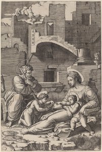 The Holy Family with the Young Saint John the Baptist
