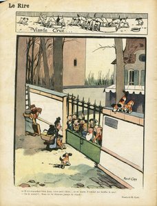 Illustration of Marcel Capy (1865-1941) in Le Lire by Marcel Amable O.L. Capy