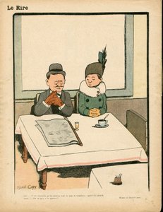 Red Laughter, Satirical in Colors by Marcel Amable O.L. Capy
