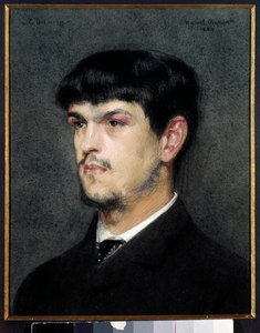 Portrait of the French Composer Claude Debussy by Marcel Andre Baschet