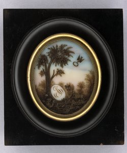 Plaque, c.1880 by Marcellin Marcellin