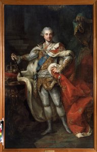 Portrait of Stanislaw II August Poniatowski, King and Grand Duke of the Polish-Lithuanian Commonwealth
