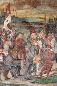 Visit of Christian I of Denmark to Bartolomeo Colleoni (detail)