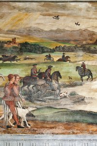 Hunting Scene (detail)