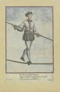 The Famous Dutch Woman by Marcellus or Marcel (after) Lauron