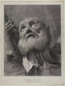 Saint Andrew, from The Holy Family and the Twelve Apostles