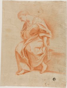 Seated Woman in Profile