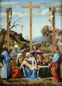 The Lamentation over the Dead Christ by Marco Basaiti